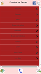 Mobile Screenshot of domainedeferrant.com